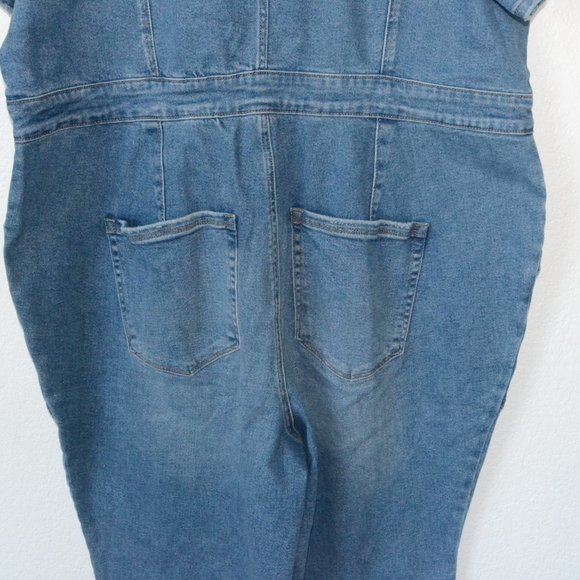 Good American Fit for Success Jumpsuit Size 7 (4XL) NWT - Picture 4 of 10